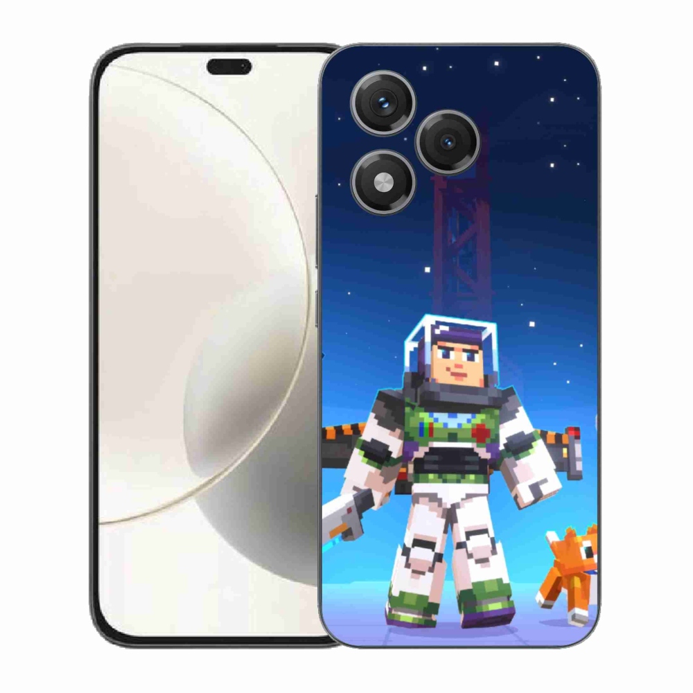 Gélový kryt mmCase na Honor 400 Lite - minecraft 2