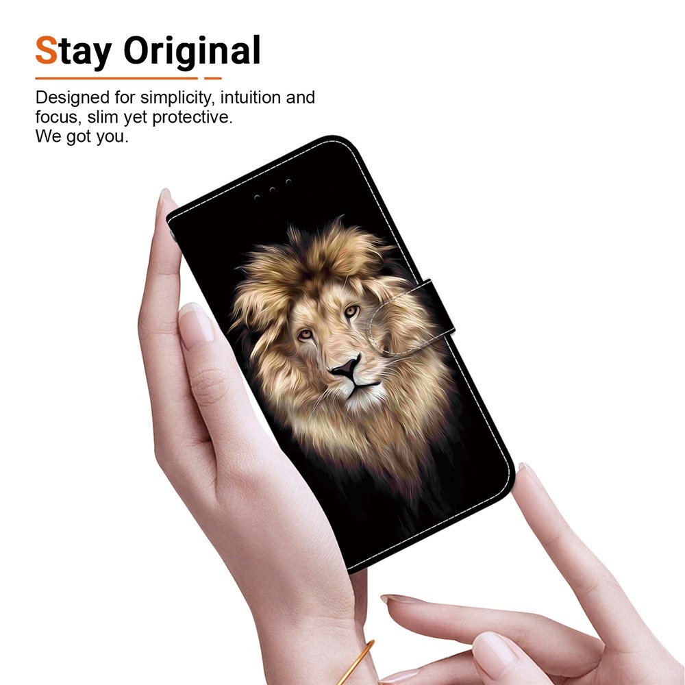 Versatile knižkové puzdro na Realme 16 Pro+ 5G - lev