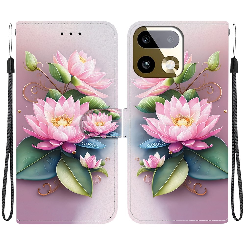 Versatile knižkové puzdro na Realme 16 Pro+ 5G - lotusový kvet