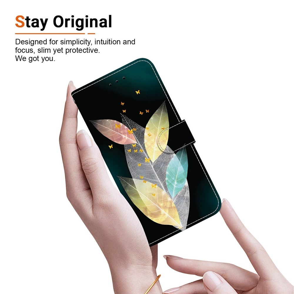 Versatile knižkové púzdro na Samsung Galaxy S26 FE - farebné listy