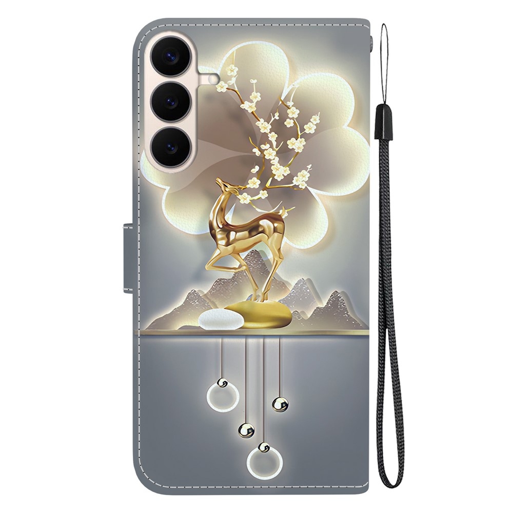 Versatile knižkové púzdro na Samsung Galaxy S26 FE - jeleň sika
