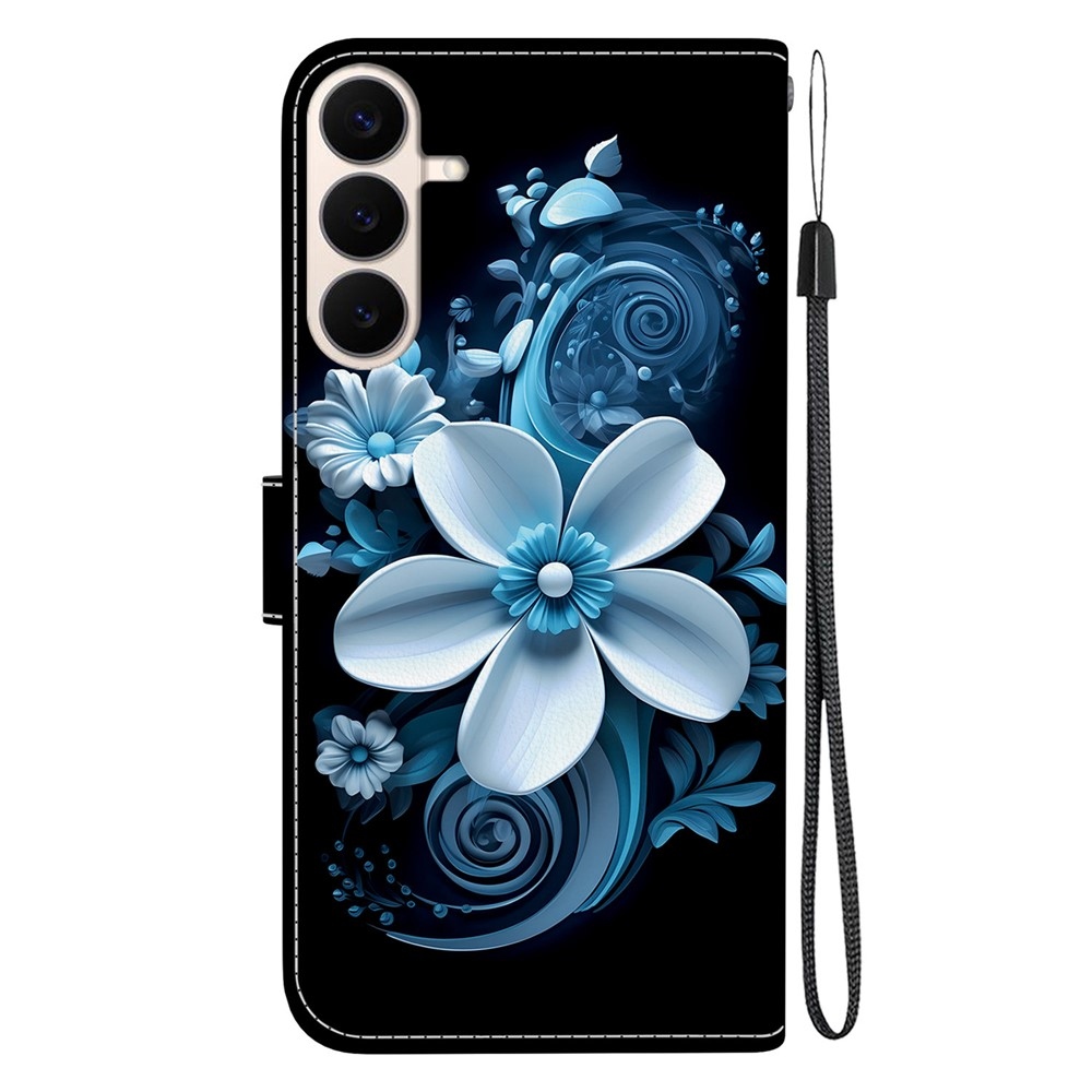 Versatile knižkové púzdro na Samsung Galaxy S26 FE - orchidea