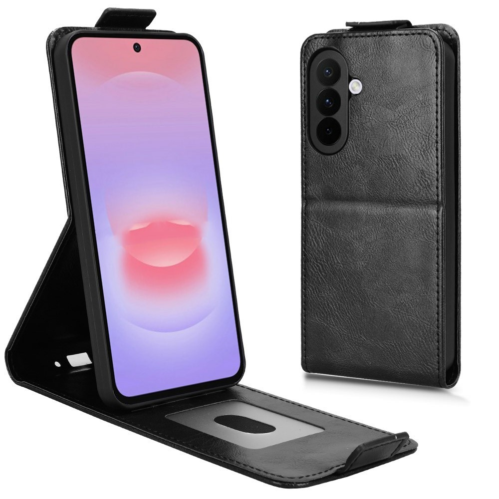 Vert flipové púzdro na Samsung Galaxy A27 - čierné