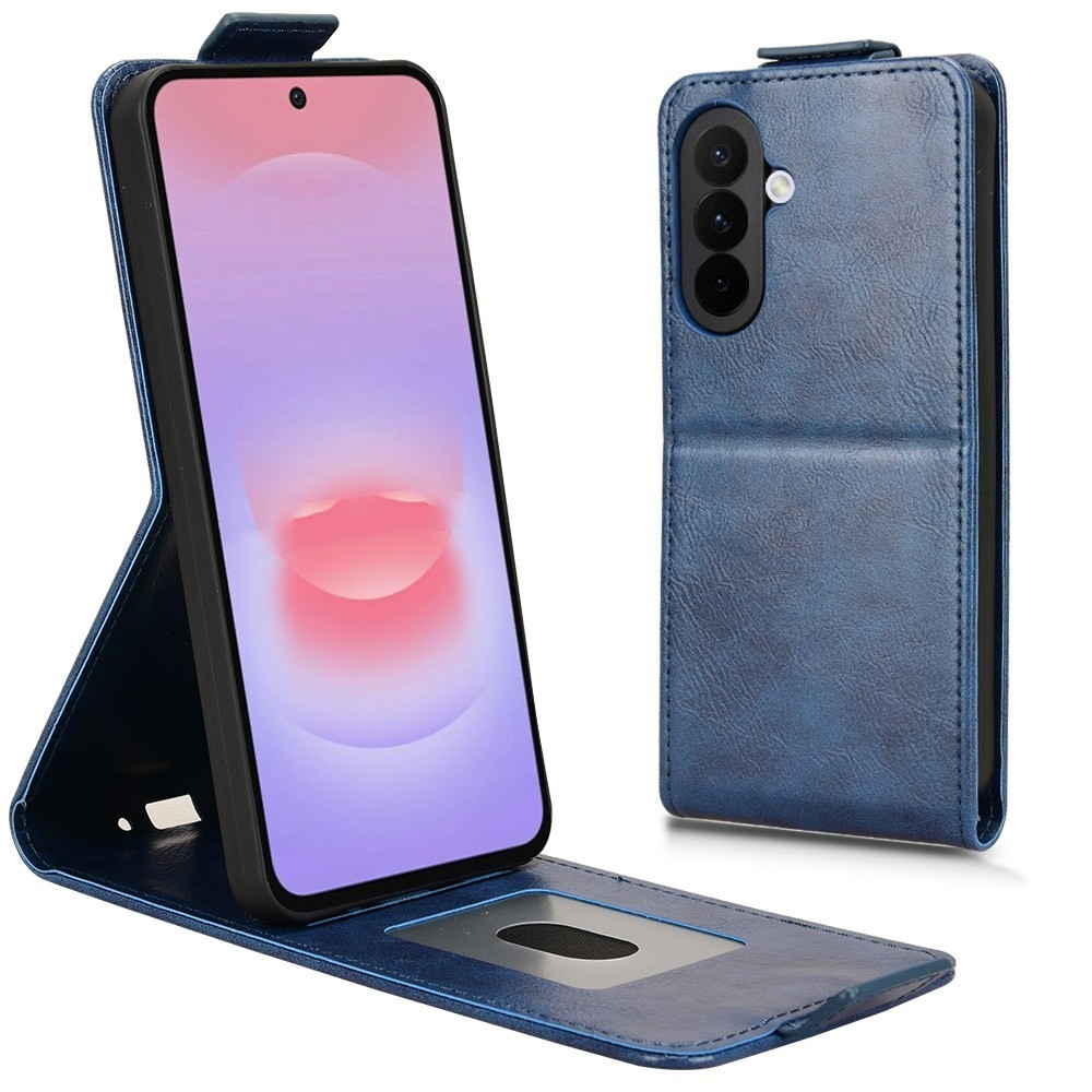 Vert flipové púzdro na Samsung Galaxy A27 - modré
