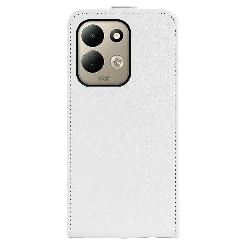 Vertical knižkové puzdro na Xiaomi Redmi 17 4G/5G - biele