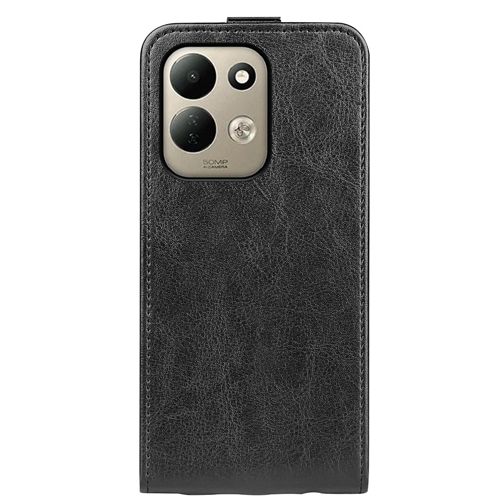 Vertical knižkové puzdro na Xiaomi Redmi 17 4G/5G - čierne