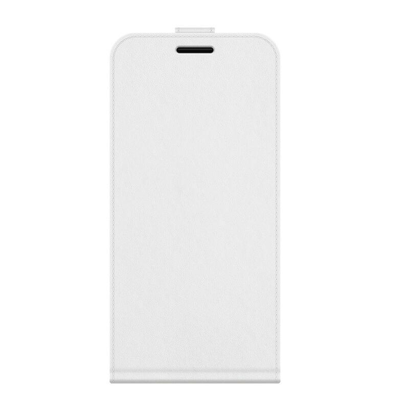 Vertical PU kožené peněženkové puzdro na mobil Samsung Galaxy A03s (166.6 x 75.9 x 9.1mm) - biele