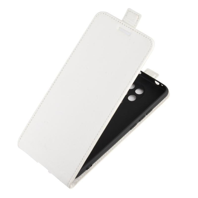 Vertical PU kožené peněženkové puzdro na mobil Xiaomi Poco F2 Pro - biele