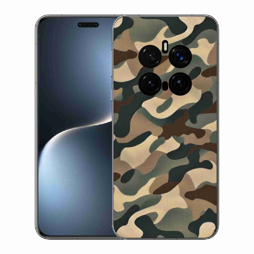 Gélový kryt mmCase na Honor Magic 7 Pro 5G - maskáčový vzor 11