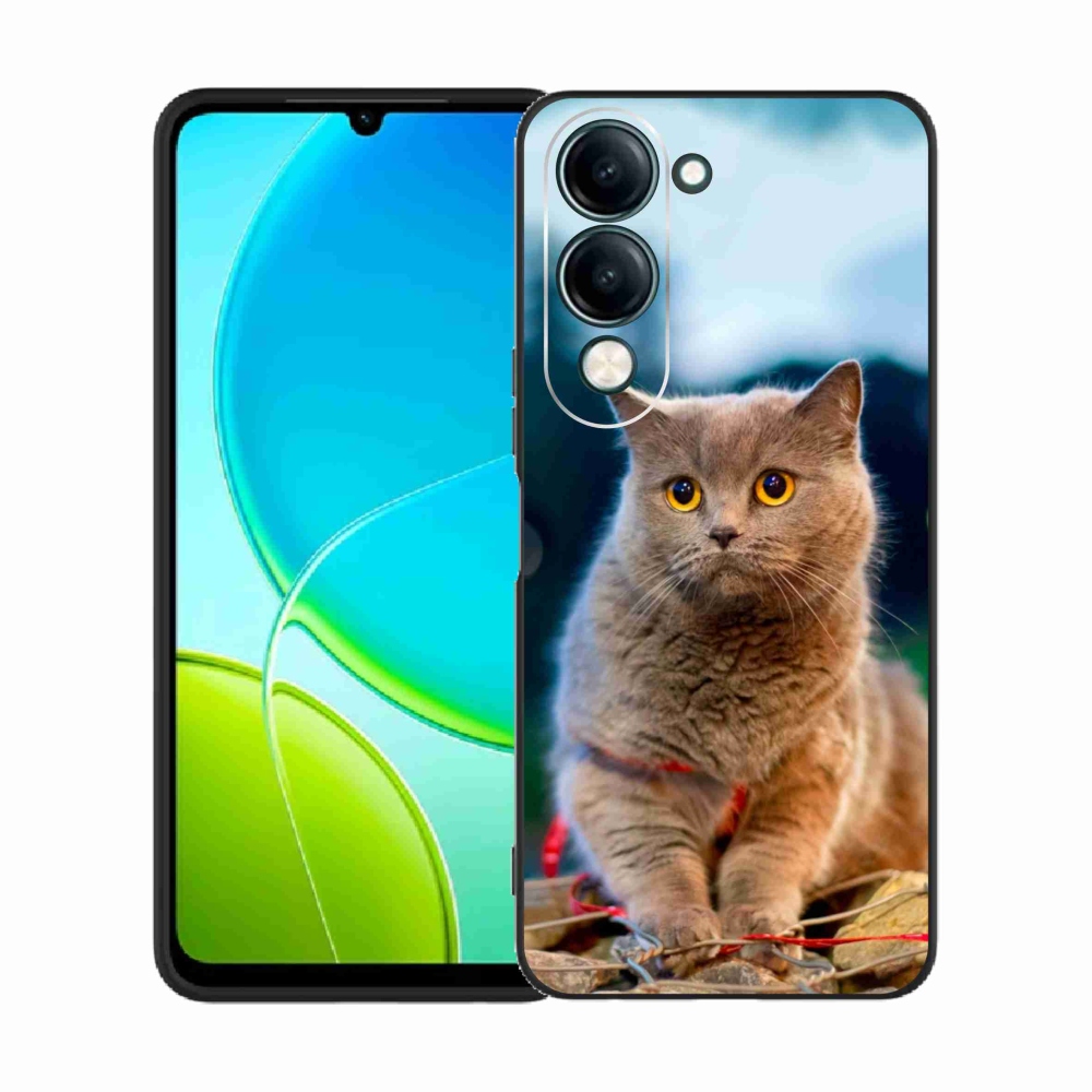 Gélový kryt mmCase na Vivo Y29s 5G - britská modrá 2