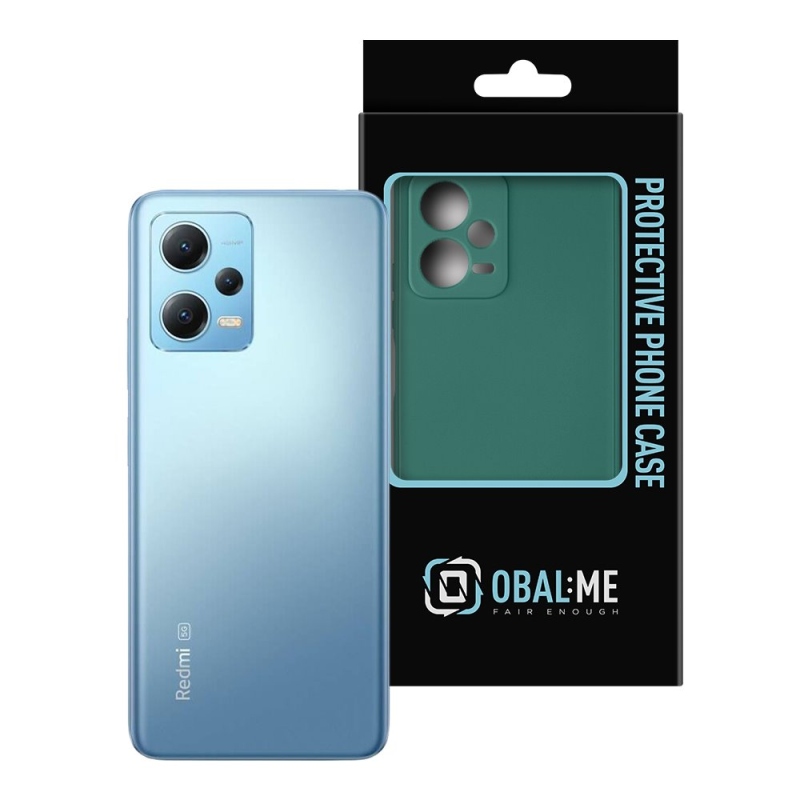 OBAL:ME Matte TPU Kryt pre Xiaomi Redmi Note 12 5G Dark Green