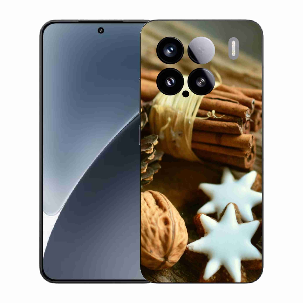 Gélový kryt mmCase na Xiaomi 15 - škorica a perníčky