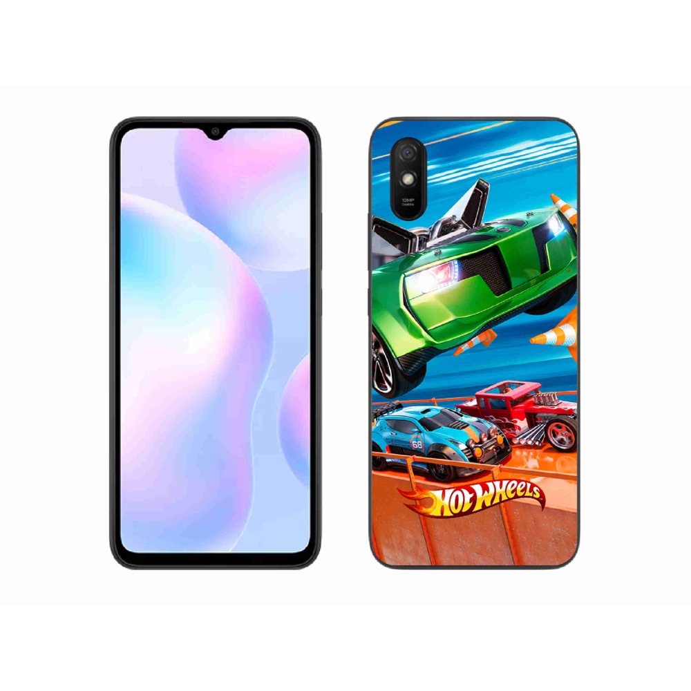 Gélový kryt mmCase na Xiaomi Redmi 9A - hot wheels 1