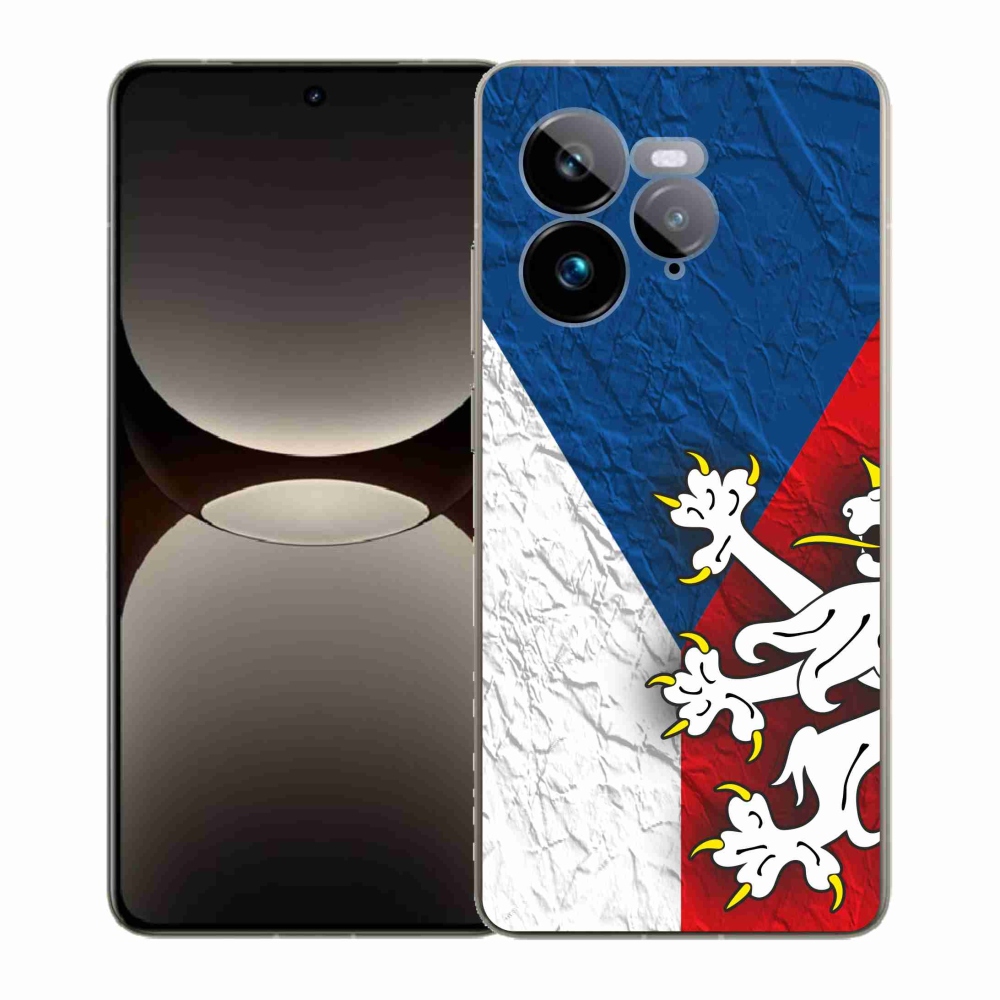 Gélový kryt mmCase na Realme GT 7 Pro 5G - česká vlajka 1