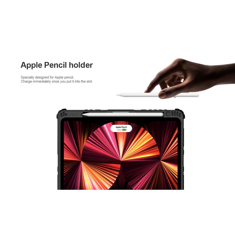 Puzdro Nillkin Bumper Combo s klávesnicou pre iPad Air 4/5/10,9 2020/11 2024/2025/2026/Pro 11 2020/2021/2022, čierne