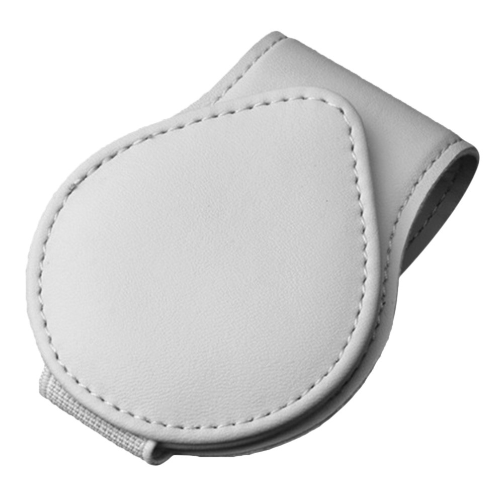 Klipový držiak okuliarov na slnečnú clonu do auta - sivý