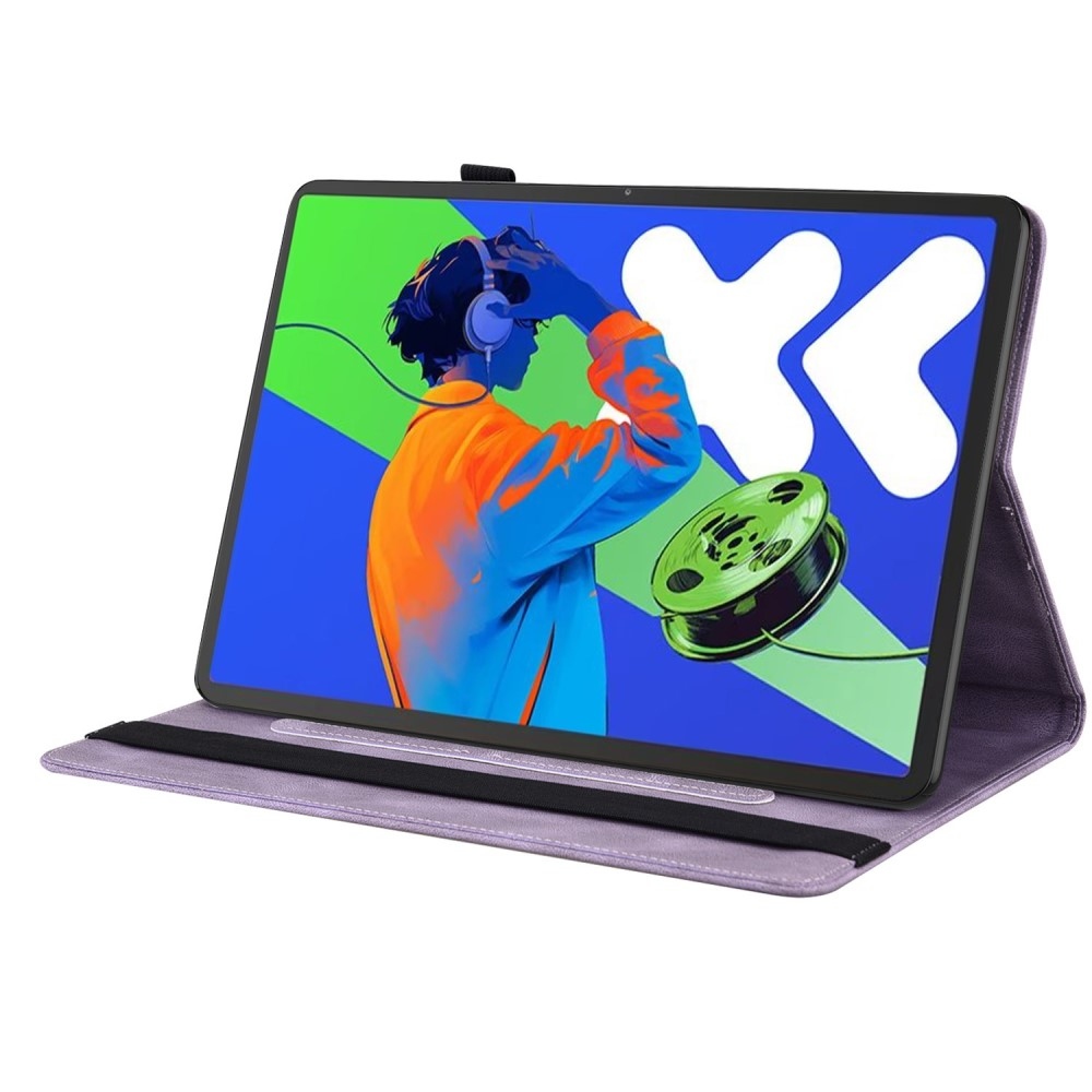 Butterfly zatváracie púzdro na tablet Lenovo Idea Tab Pro 12.7 - fialové