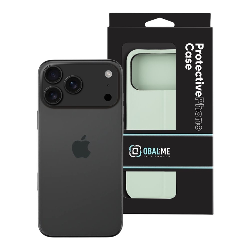 PACK:ME SmoothTouch puzdro pre Apple iPhone 17 Pro Max Mint Green