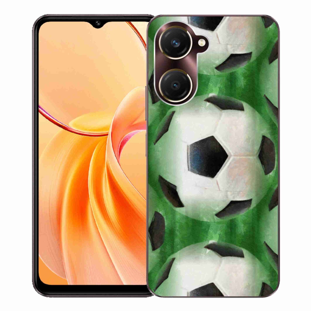 Gélový kryt mmCase na Vivo Y28s 5G - futbalová lopta