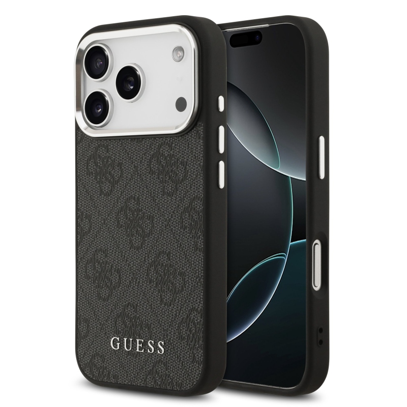 Zadný kryt Guess 4G MagSafe pre iPhone 17 Pro Black