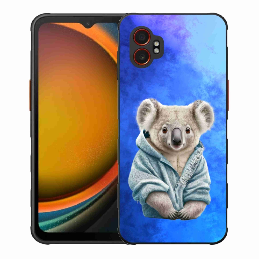 Gélový kryt mmCase na Samsung Galaxy Xcover 7 Pro - koala vo svetri