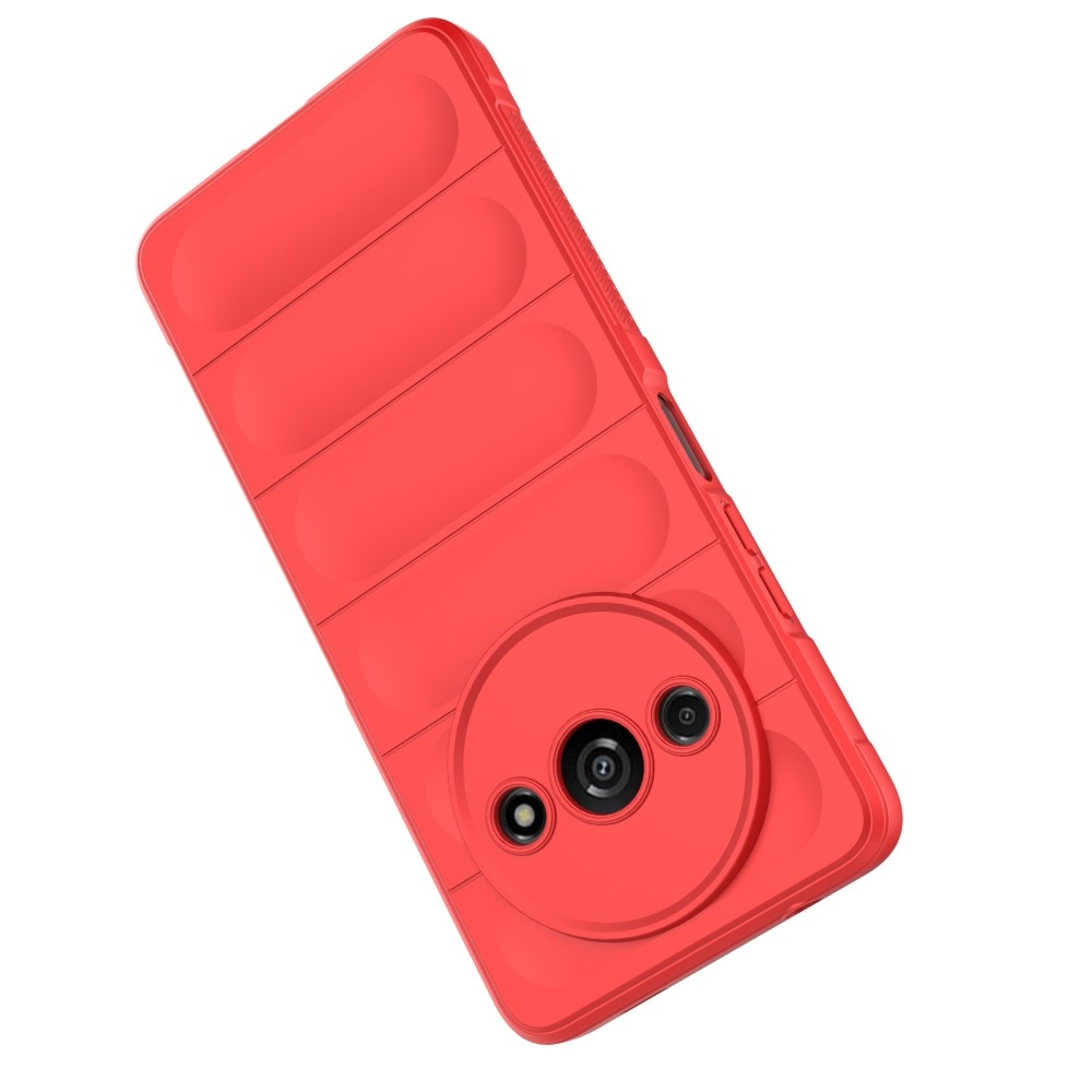 Rugg odolný gélový obal na Xiaomi Redmi A3 - červený