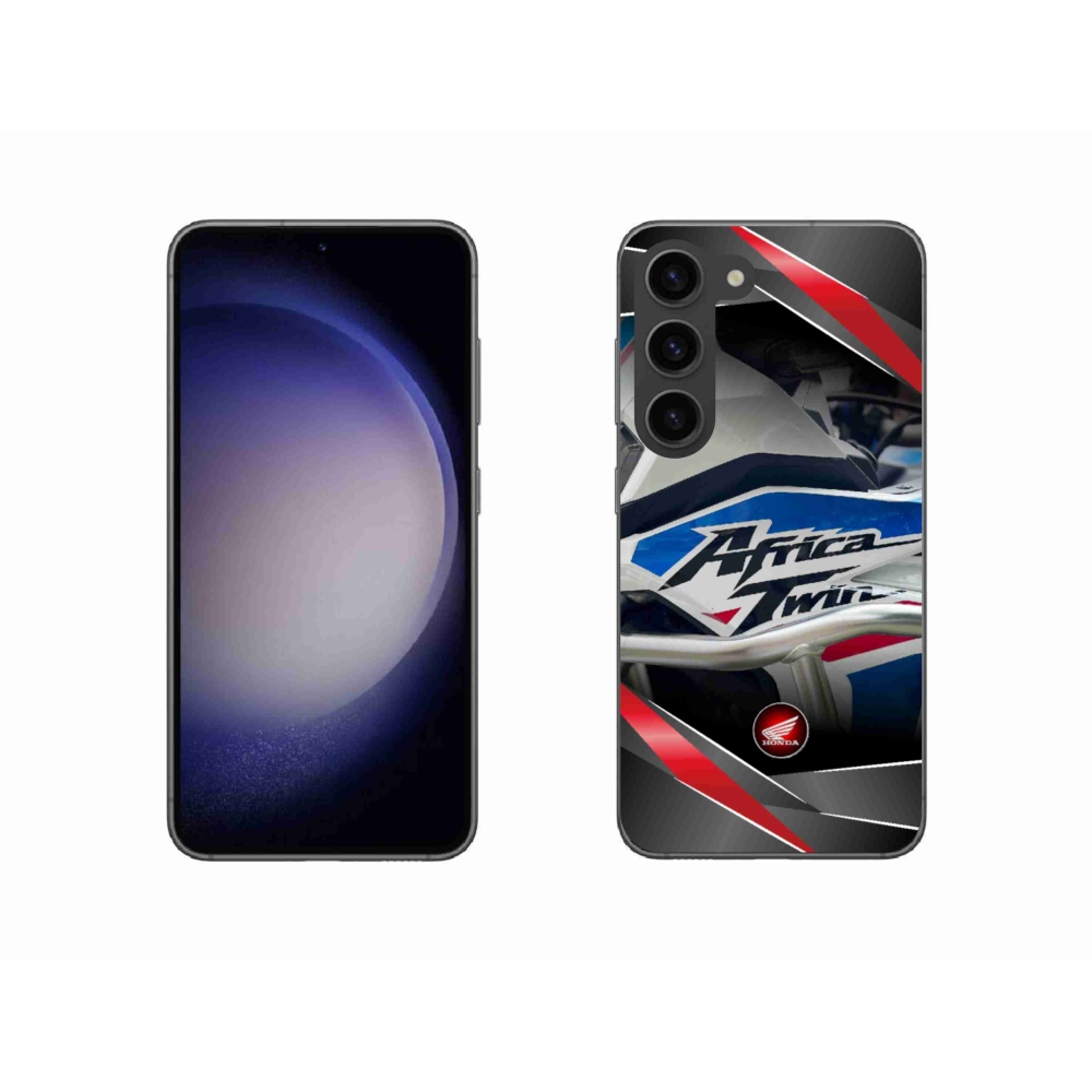 Gélový kryt mmCase na Samsung Galaxy S23 5G - motorka honda