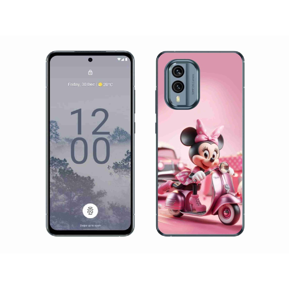 Gelový kryt mmCase na Nokia X30 5G - minnie 1