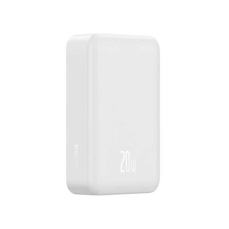 Baseus EnerFill FM41 Ultra Mini 20W magnetická powerbanka 20000mAh biela