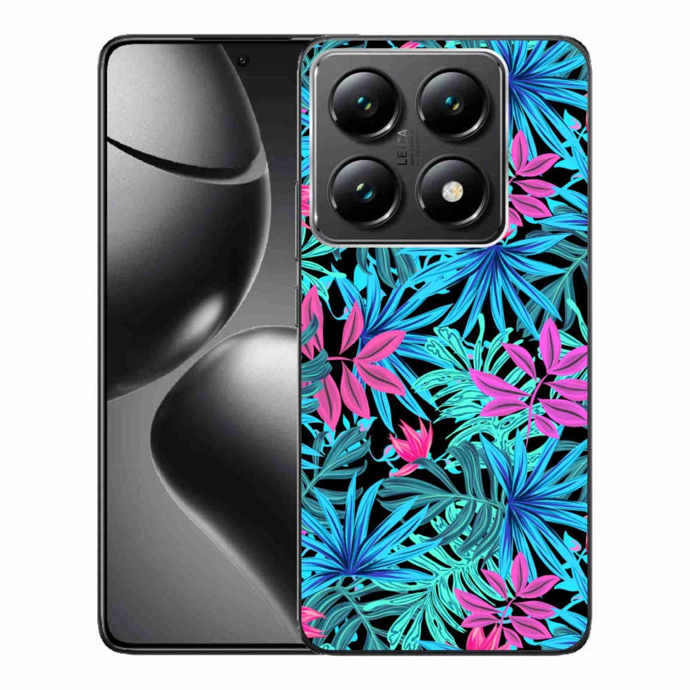 Gélový kryt mmCase na Xiaomi 14T Pro - kvety 3