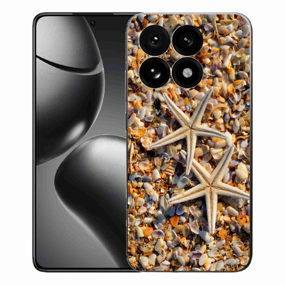 Gélový kryt mmCase na Xiaomi 15T - morské hviezdice