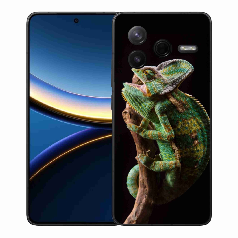 Gélový kryt mmCase na Xiaomi Poco F7 Pro - chameleón