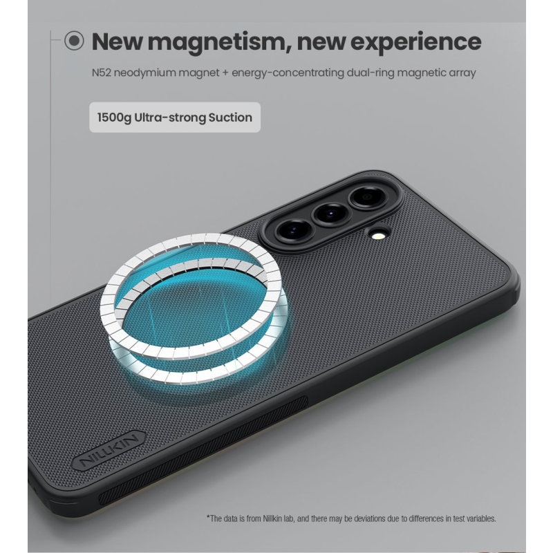 Nillkin Super Frosted PRO Magnetický zadný kryt pre Samsung Galaxy A57 Black