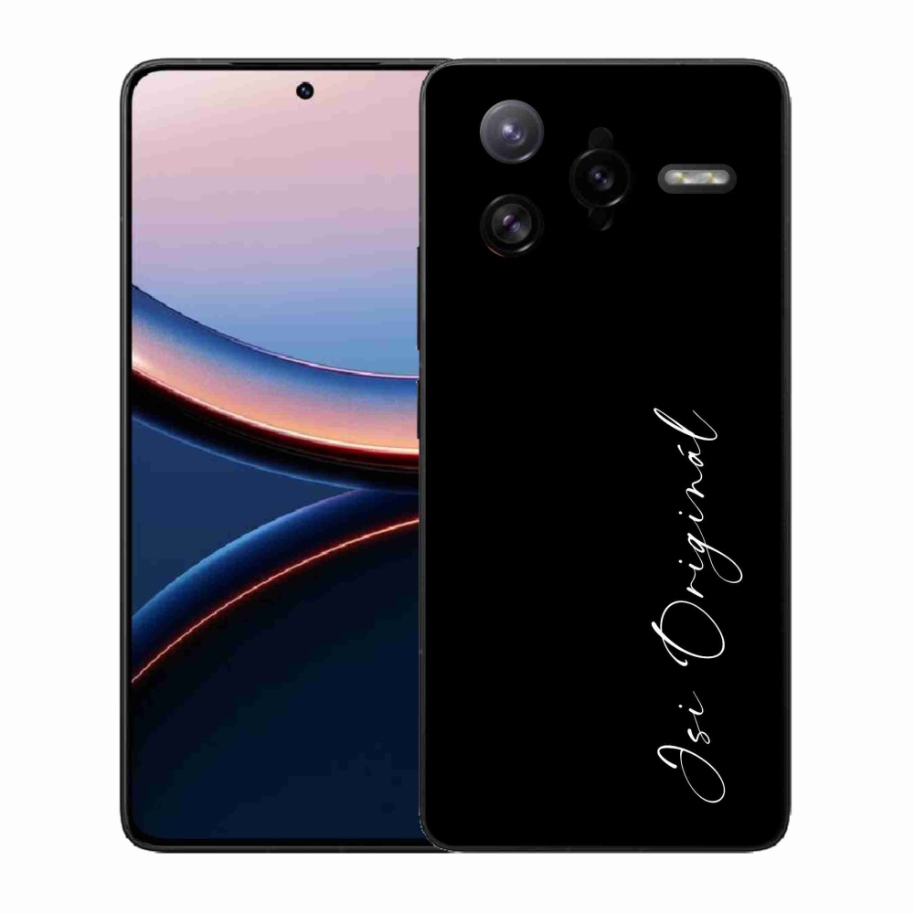 Gélový kryt mmCase na Xiaomi Poco F7 Ultra - si originál čierne pozadie