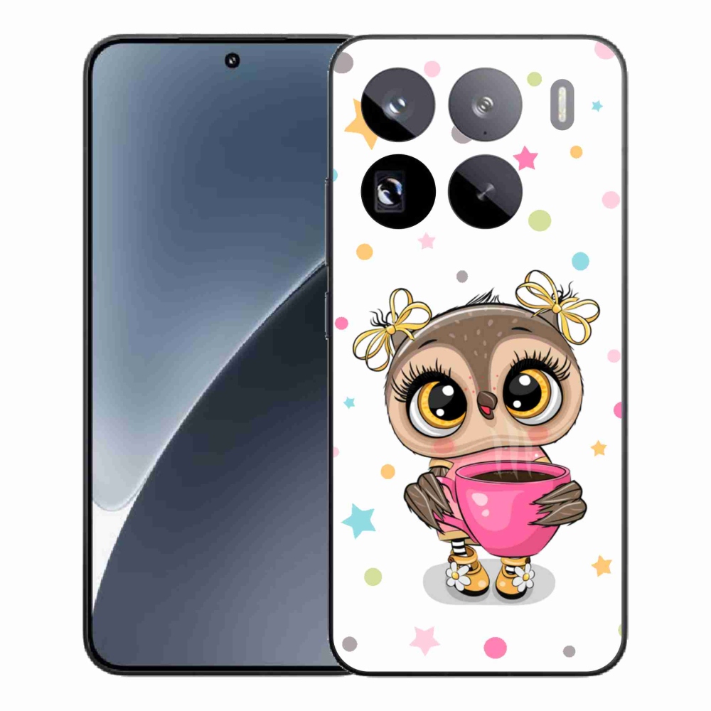 Gélový kryt mmCase na Xiaomi 15 Pro - kreslená sovička
