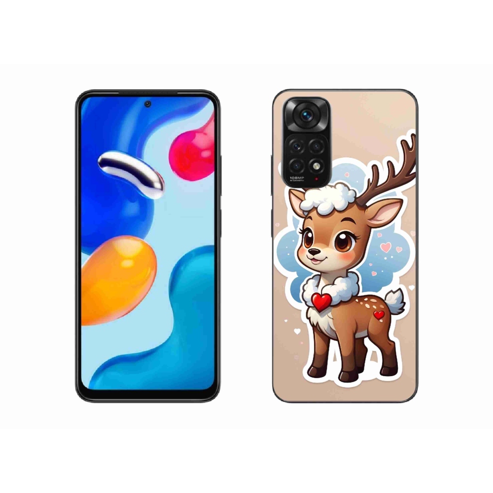 Gélový kryt mmCase na Xiaomi Redmi Note 11 4G - kreslený sob