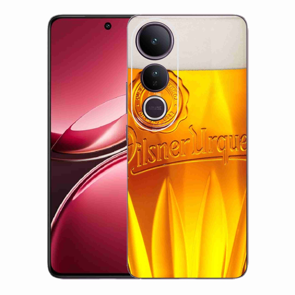 Gélový kryt mmCase na Vivo V50 Lite 4G/5G - pivo