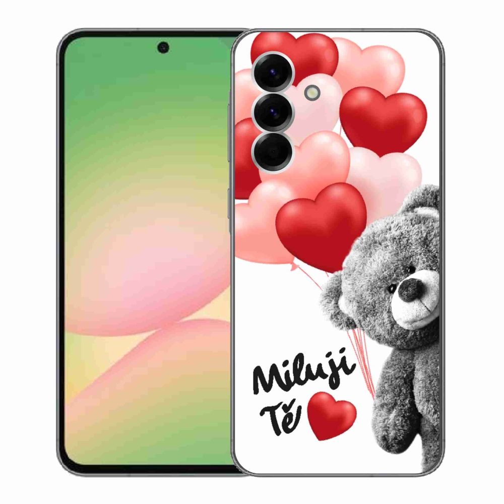 Gélový kryt mmCase na Samsung Galaxy A56 5G - milujem Ťa
