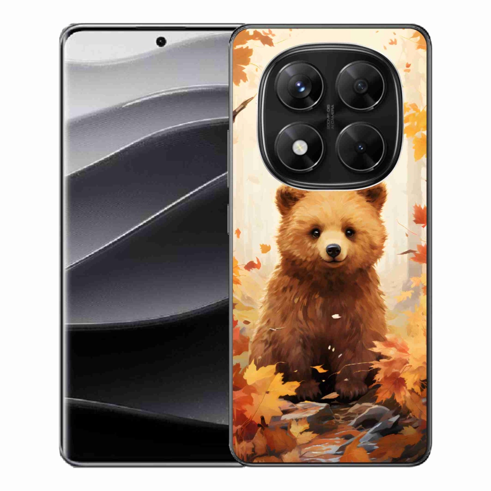 Gélový kryt mmCase na Xiaomi Redmi Note 14 Pro 5G/Poco X7 5G - medveď v lese