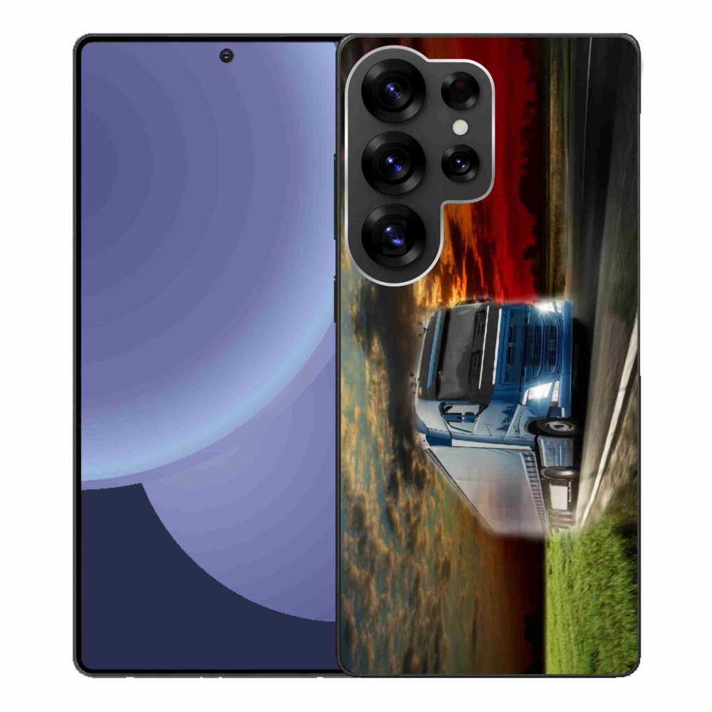 Gélový kryt mmCase na Samsung Galaxy S25 Ultra - kamión 4