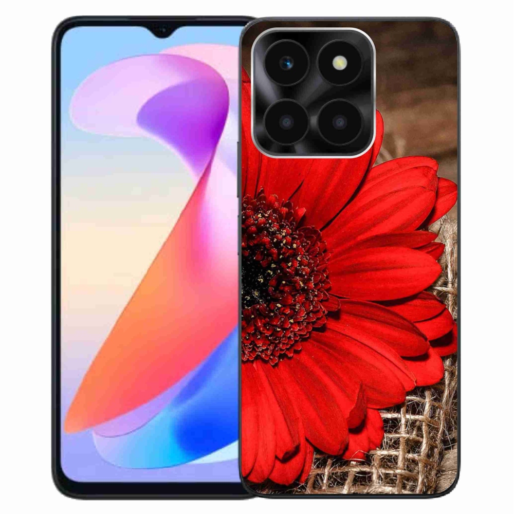 Gélový kryt mmCase na Honor X6a - gerbera