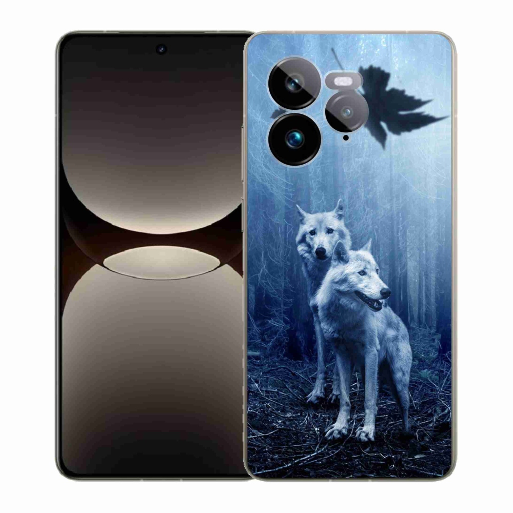 Gélový kryt mmCase na Realme GT 7 Pro 5G - vlci v lese