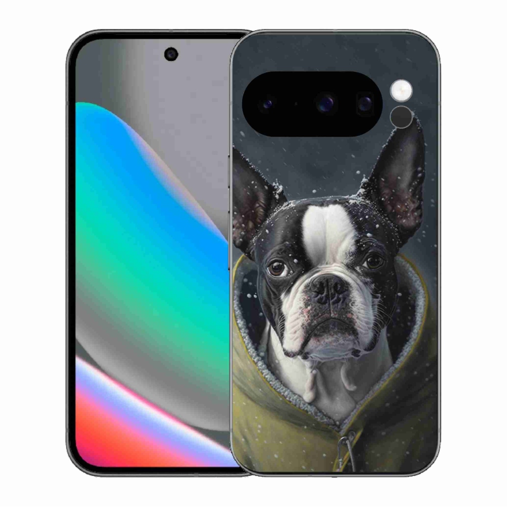 Gélový kryt mmCase na Google Pixel 10 Pro - buldoček