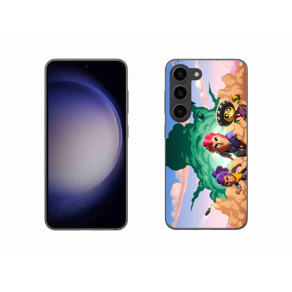 Gélový kryt mmCase na Samsung Galaxy S23 5G - brawl stars