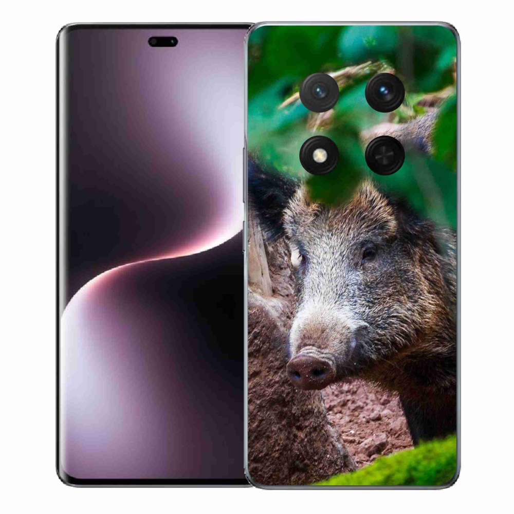 Gélový kryt mmCase na Honor Magic 7 Lite 5G - divoké prasa