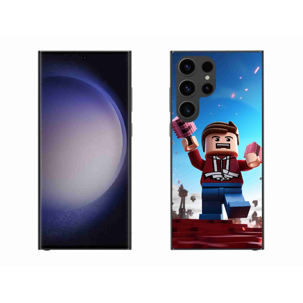 Gélový kryt mmCase na Samsung Galaxy S23 Ultra 5G - roblox 2