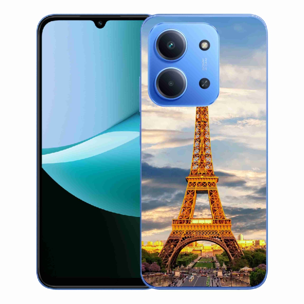 Gélový kryt mmCase na Xiaomi Redmi 15C 4G/5G (173mm) - eiffelova veža 3