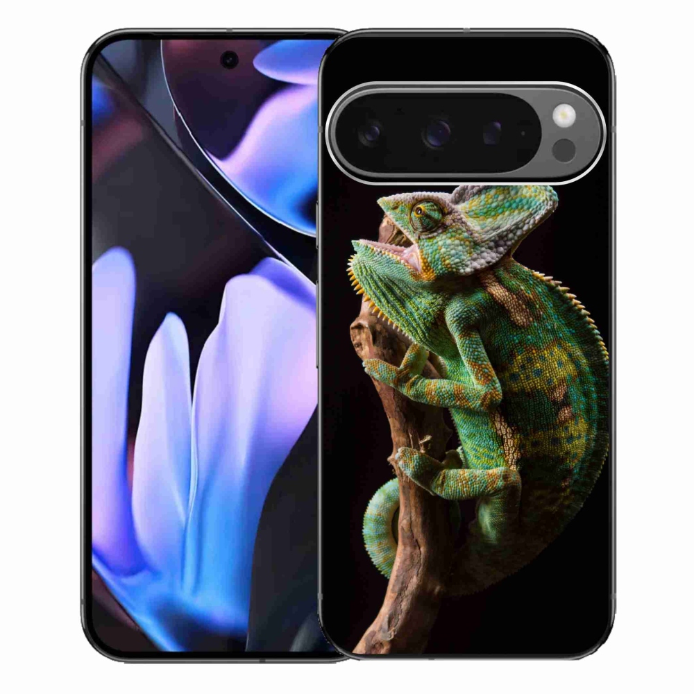 Gélový kryt mmCase na Google Pixel 9 Pro XL - chameleón