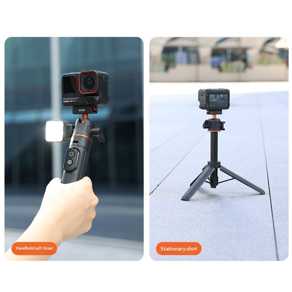 VRIG selfie tyč so statívom a Bluetooth diaľkovým ovládačom pre Insta360 X5 a Ace Pro 2