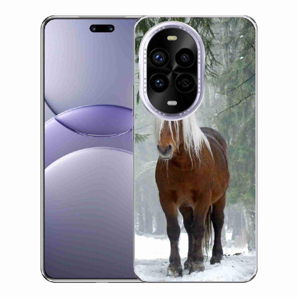 Gélový kryt mmCase na Huawei Nova 13 Pro 5G - kôň v lese